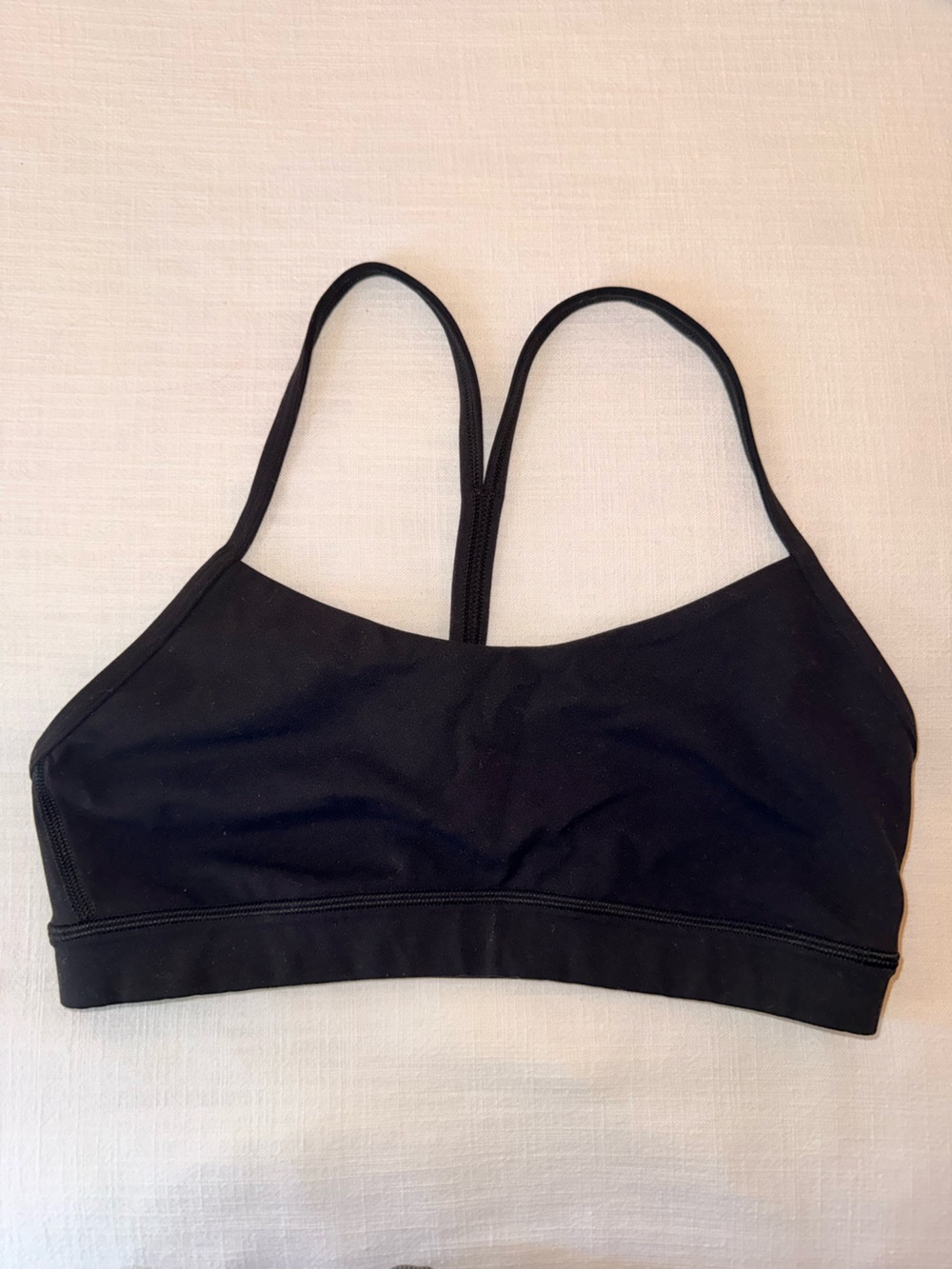 Lululemon Women's Black Strappy Bralette - Sleek Everyday Support